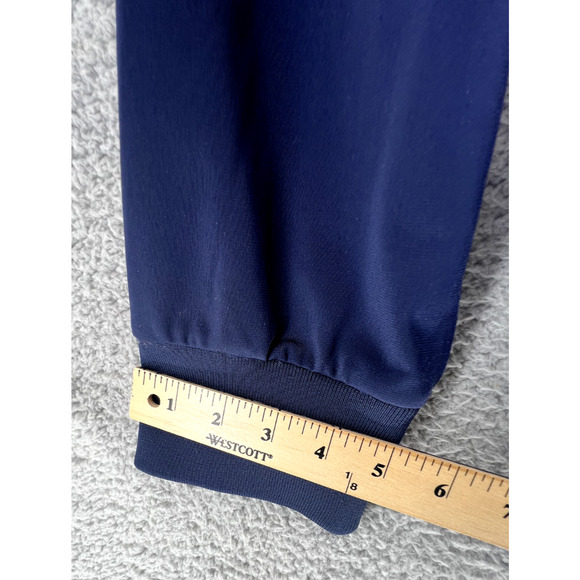 FILA SPORT Fleece Jacket Men's XXL Blue Full‎ Zip Casual Athletic Logo Flagg - Picture 11 of 16